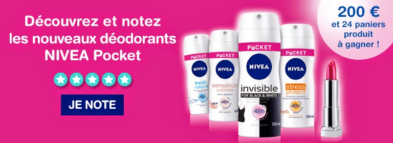 Concours 24 paniers de produits de beauté Nivea à gagner !