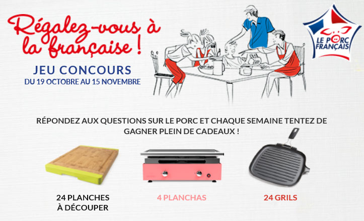jeu concours Instant gagnant Le Porc