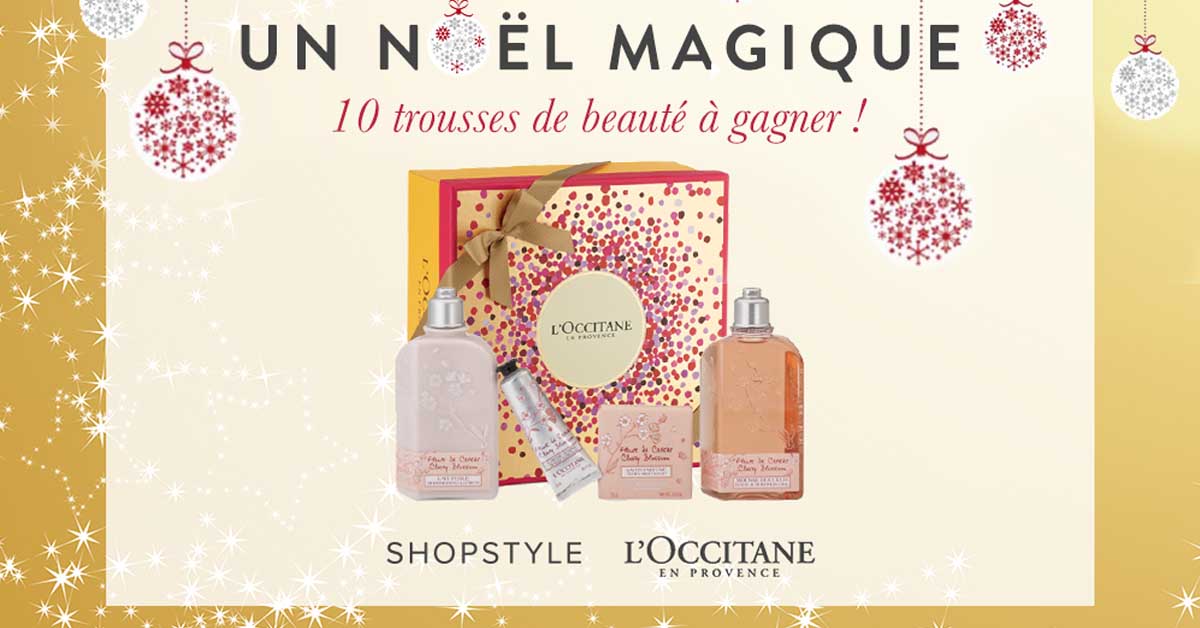 Jeu Concours L'Occitane 10 trousses beauté à gagner !