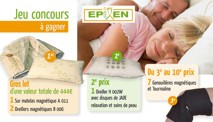 Jeu Concours Bio Info 8 Cadeaux Epixen Bien-Être à gagner !