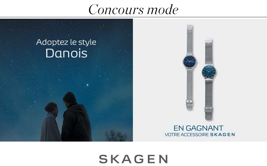 Jeu Concours Mode de ELLE 11 Cadeaux Skagen à gagner !