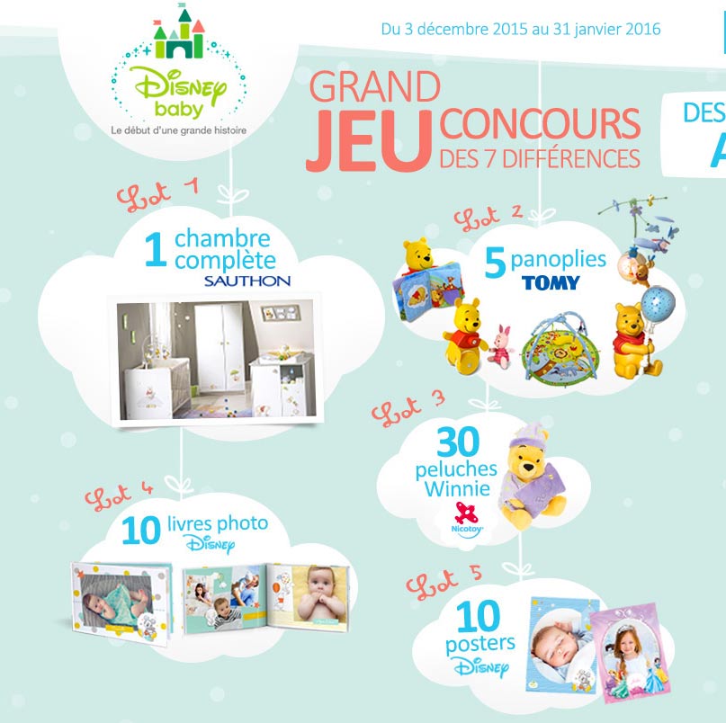 Jeu Concours Disney 10 lots à gagner !