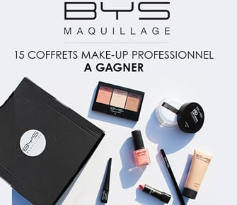 15 coffrets Make-up professionnel Bys à gagner