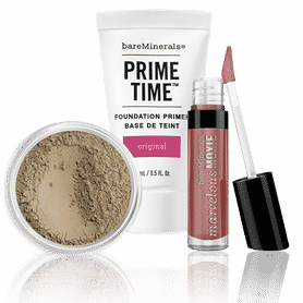 3 Échantillons de Maquillages BareMinerals offerts chez Sephora