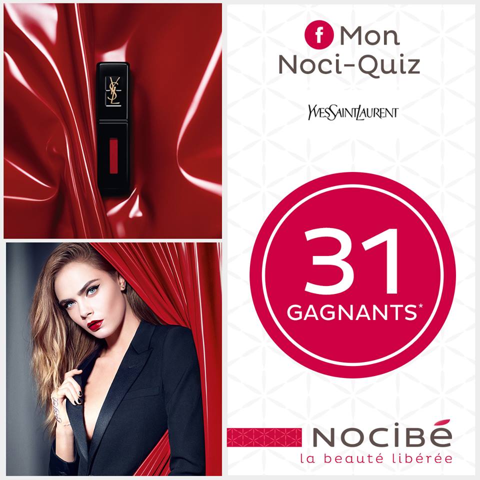 Concours Nocibé 31 Vernis à Lèvres Vinyl Cream à gagner !