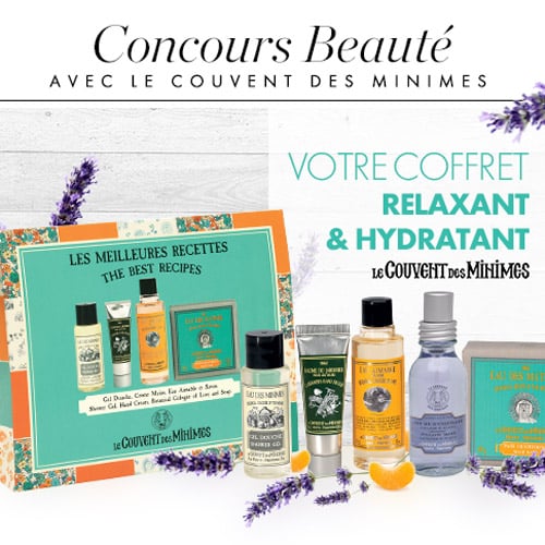 Gagner 170 Coffrets Gratuit Couvent des Minimes !
