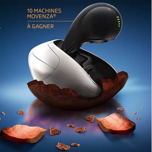 Concours Gratuit 10 machines Nescafé Dolce Gusto Movenza à gagner !
