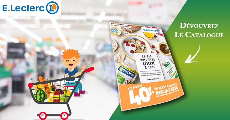 Catalogue E-Leclerc Du 29 Mai Au 09 Juin 2018