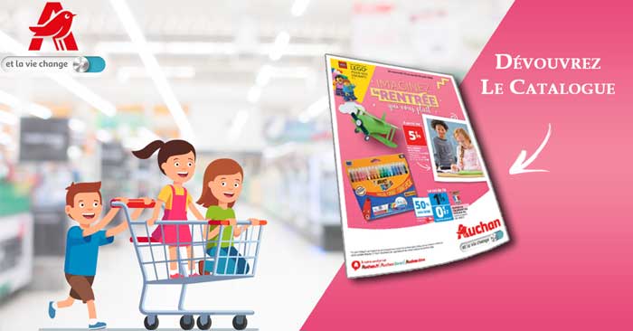Catalogue Auchan Du 22 Au 28 Août 2018 Spécial Rentrée