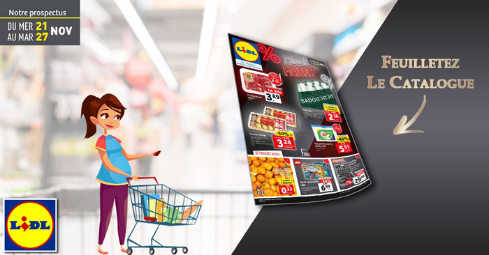 Catalogue Lidl Du 21 Au 27 Novembre 2018 promotions Black Friday