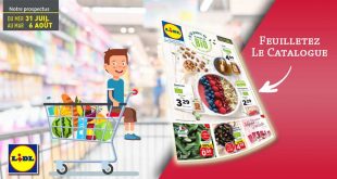 Catalogue Lidl Du 31 Juillet Au 6 Août 2019