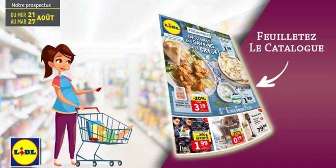 Catalogue Lidl de la semaine