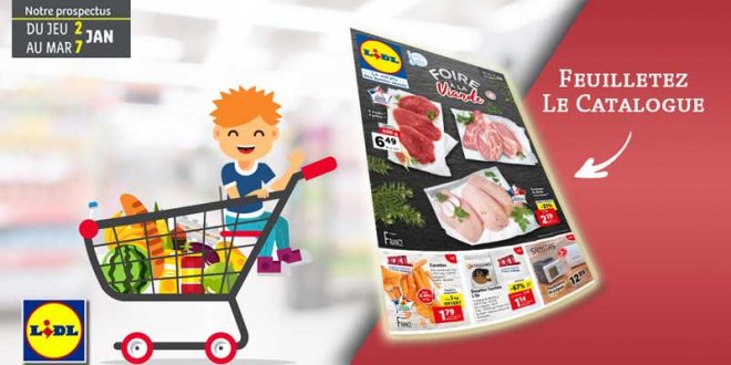 Catalogue Lidl Du 2 Au 7 Janvier 2020