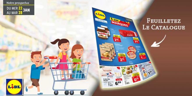 Catalogue Lidl en ligne Du 22 Au 28 Janvier 2020