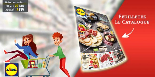 Catalogue Lidl en ligne Du 29 Janvier Au 4 Février 2020
