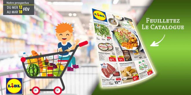 Catalogue Lidl en ligne Du 12 Au 18 Février 2020