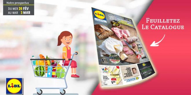 Catalogue Lidl en ligne Du 26 Février Au 3 Mars 2020