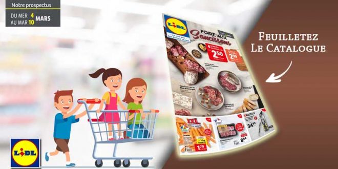 Catalogue Lidl Du 4 Au 10 Mars 2020