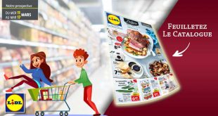 Catalogue Lidl de la semaine Du 11 Au 17 Mars 2020