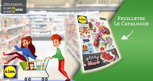 Catalogue Lidl de la semaine Du 25 Au 31 Mars 2020