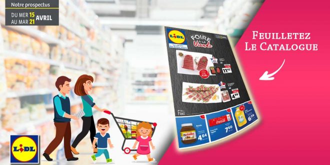 Catalogue Lidl en ligne Du 15 Au 21 Avril 2020