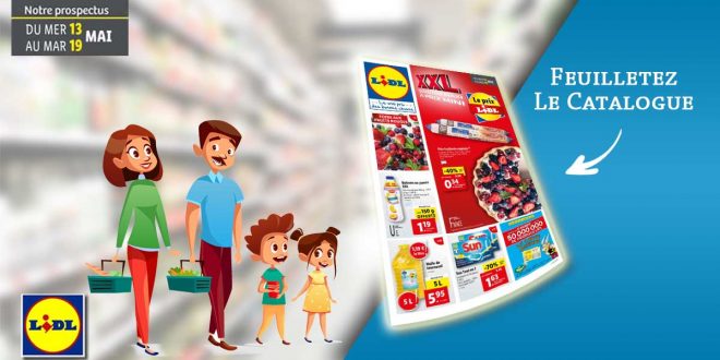 Catalogue Lidl en lgne Du 13 Au 19 Mai 2020
