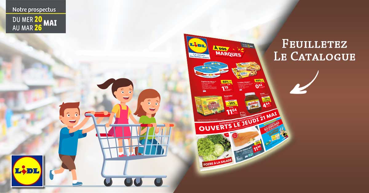 Catalogue Lidl Du 20 Au 26 Mai 2020 Monsieurechantillons Fr