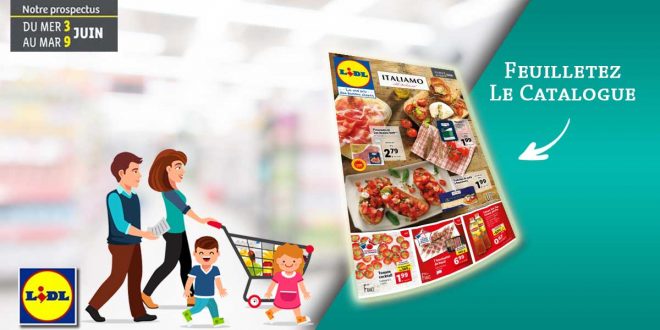 Catalogue Lidl en ligne Du 3 Au 9 Juin 2020