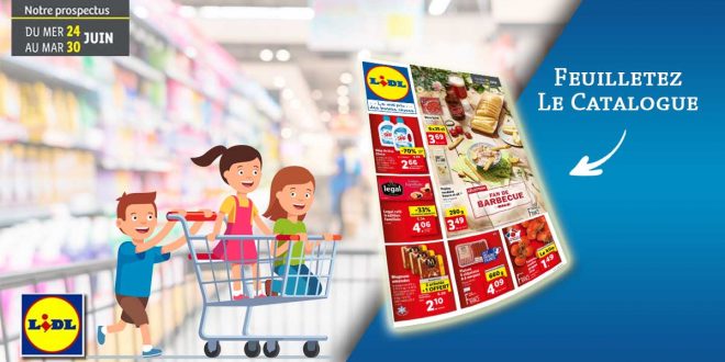 Catalogue Lidl en ligne Du 24 Au 30 Juin 2020
