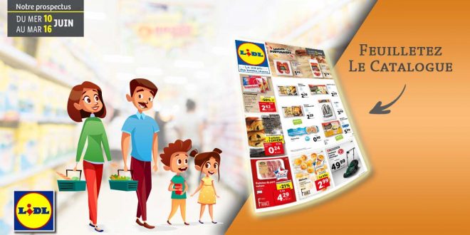 Catalogue Lidl Du 10 Au 16 Juin 2020