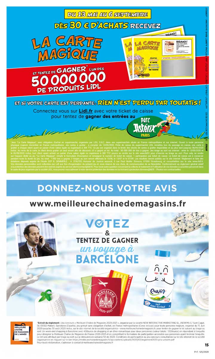 Catalogue Lidl de la semaine