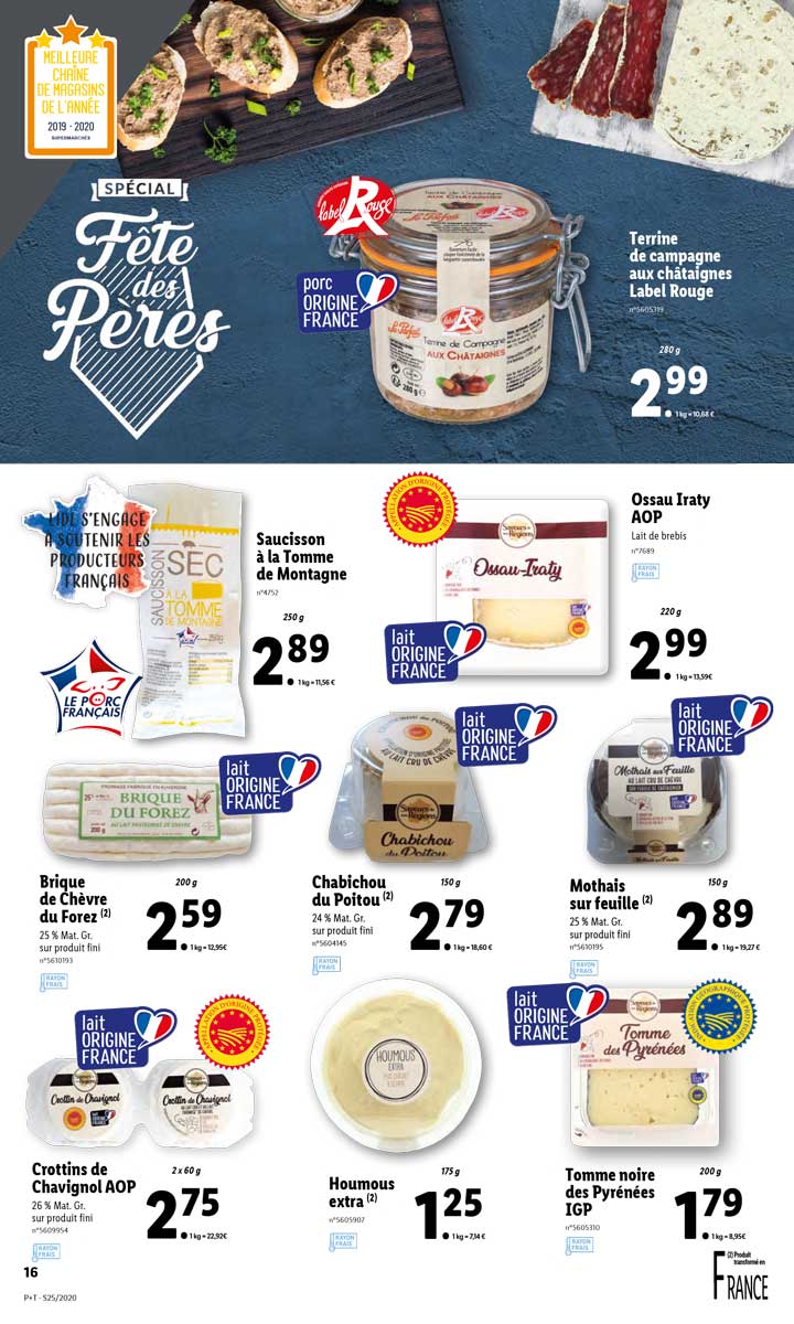 Catalogue Lidl de la semaine