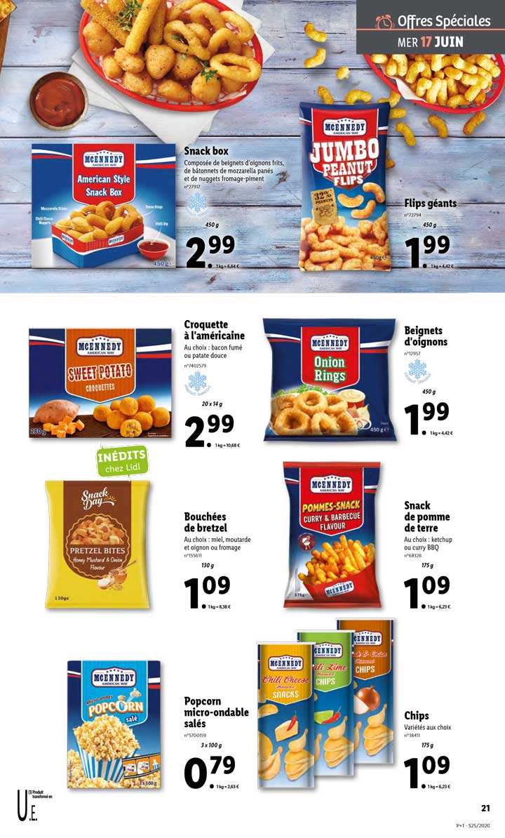 Catalogue Lidl de la semaine