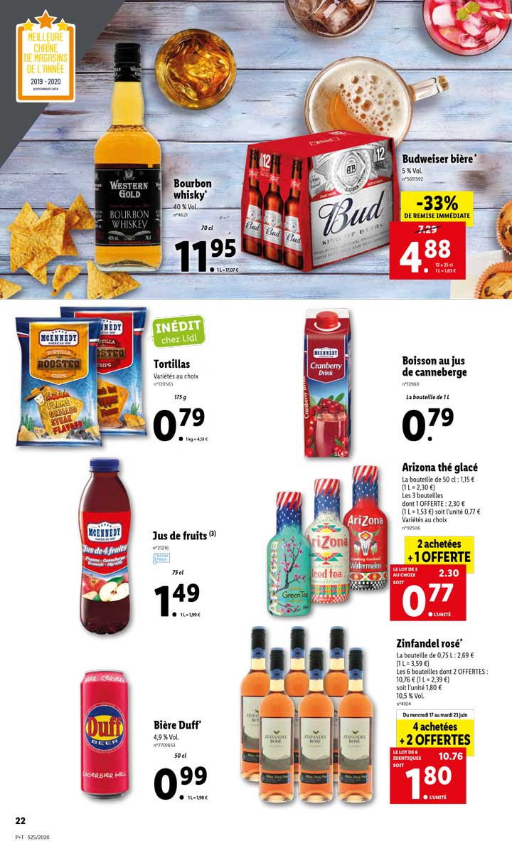 Catalogue Lidl de la semaine