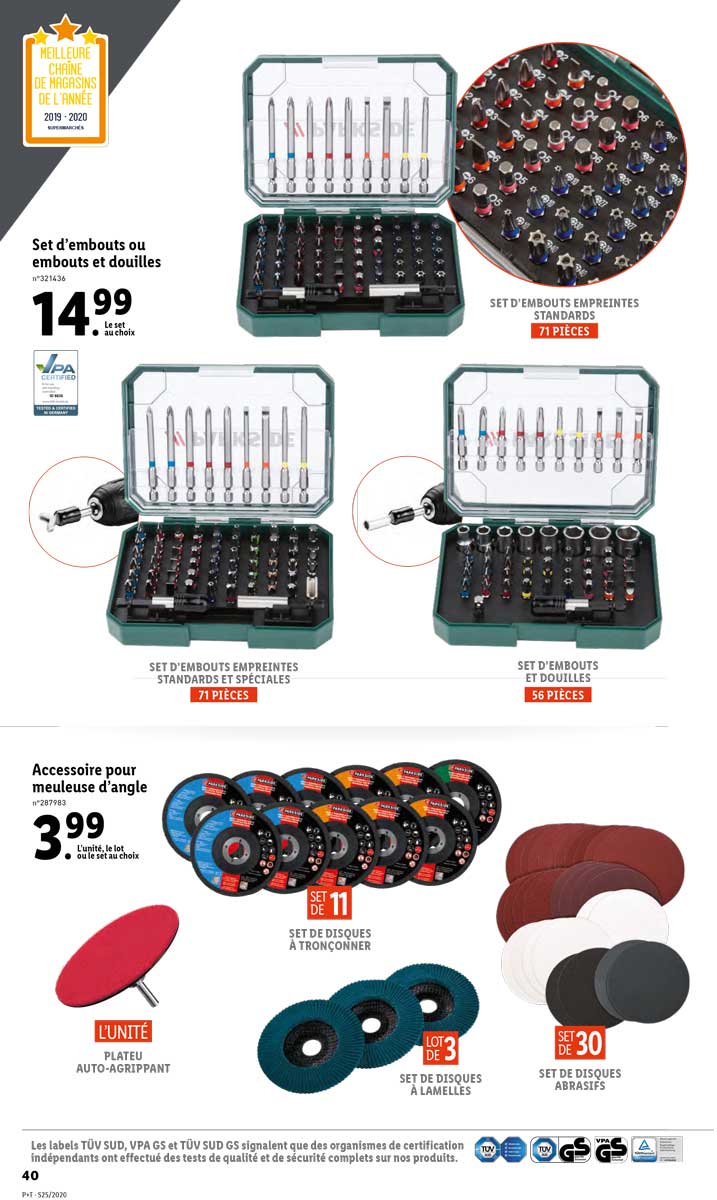 Catalogue Lidl de la semaine
