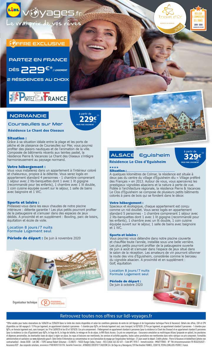 Catalogue Lidl de la semaine