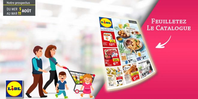 Dépliant Lidl Du 5 Au 11 Août 2020