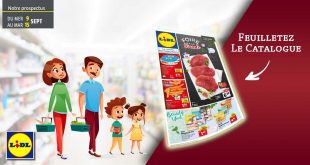 Catalogue Lidl de la semaine Du 9 Au 15 Septembre 2020