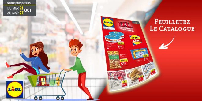 Catalogue Lidl en ligne Du 21 Au 27 Octobre 2020