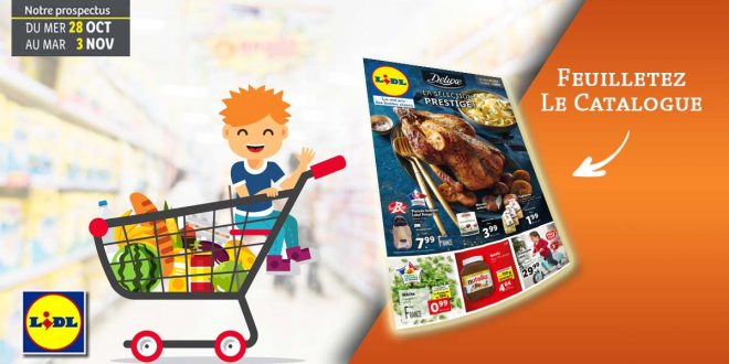 Catalogue Lidl en ligne Du 28 Octobre Au 3 Novembre 2020