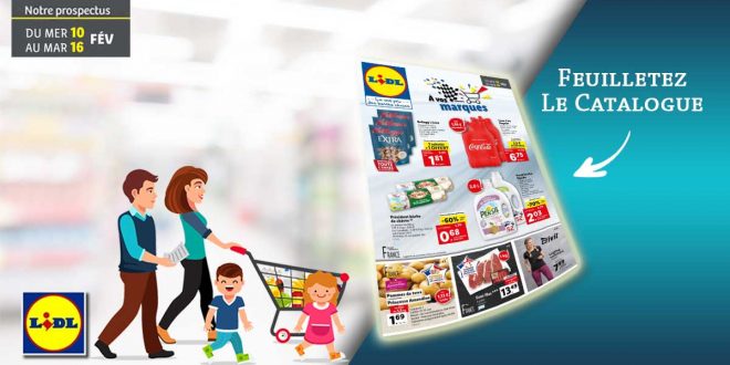 Catalogue Lidl en ligne Du 10 Au 16 Février 2021