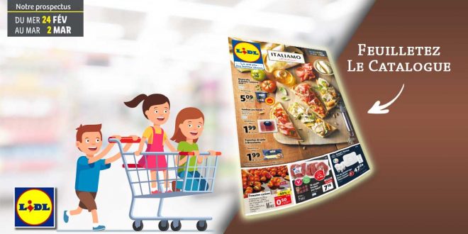 Catalogue Lidl en ligne Du 24 Février Au 4 Mars 2021