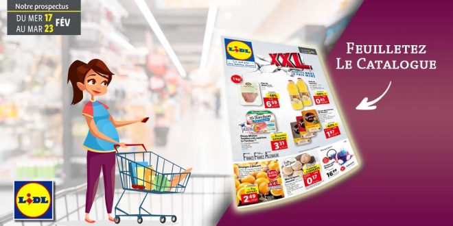 Catalogue Lidl en ligne Du 17 Au 23 Février 2021