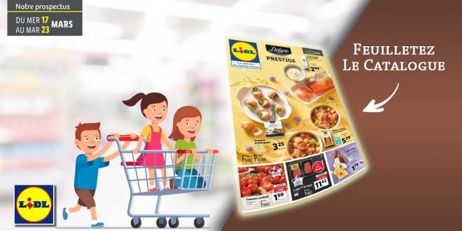 Catalogue Lidl en ligne Du 17 Au 23 Mars 2021