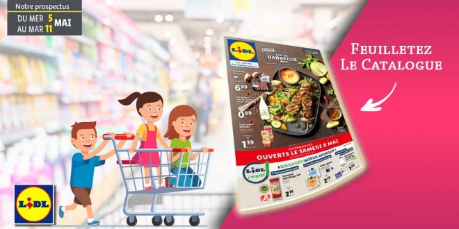 Catalogue Lidl en ligne Du 5 Au 11 Mai 2021