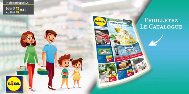 Catalogue Lidl Du 12 Au 18 Mai 2021