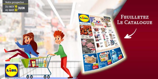 Catalogue Lidl Du 16 Au 22 Juin 2021
