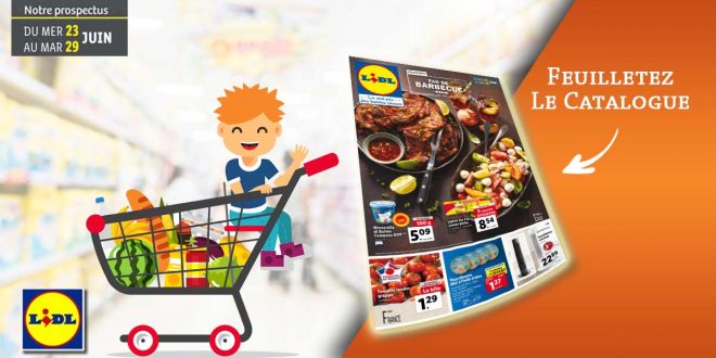 Catalogue Lidl en ligne Du 23 Au 29 Juin 2021