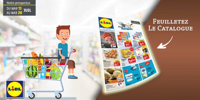 Catalogue Lidl en ligne Du 13 Au 20 Juillet 2021
