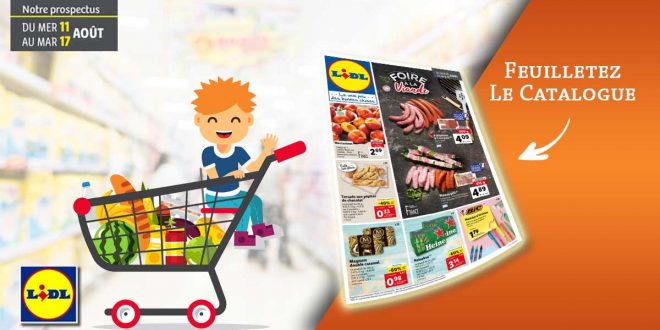 Catalogue Lidl en ligne Du 11 Au 17 Aout 2021